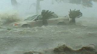 Hurricane Katrina Historic Storm Surge Video  Gulfport, Mississippi