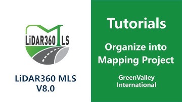 Geo Process | 5.Organize into Mapping Project -  LiDAR Software Tutorial