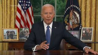 In Oval address, Biden said best way to unite the nation is to 'pass the torch to a new generation'