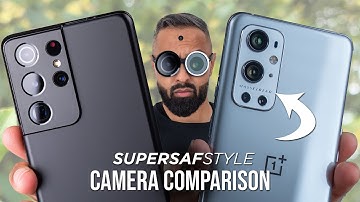 OnePlus 9 Pro vs Galaxy S21 Ultra Camera Test Comparison