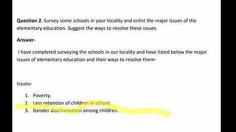 NIOS DELED 501 ASSIGNMENT ANSWERS