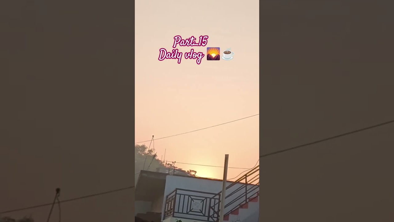 daily mini vlog updating 