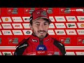 MotoGP in Austria: Bagnaia parla per la prima volta del fuorionda con Di Giannantonio a Misano