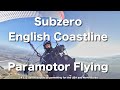 Subzero English Coastline Paramotor Flying