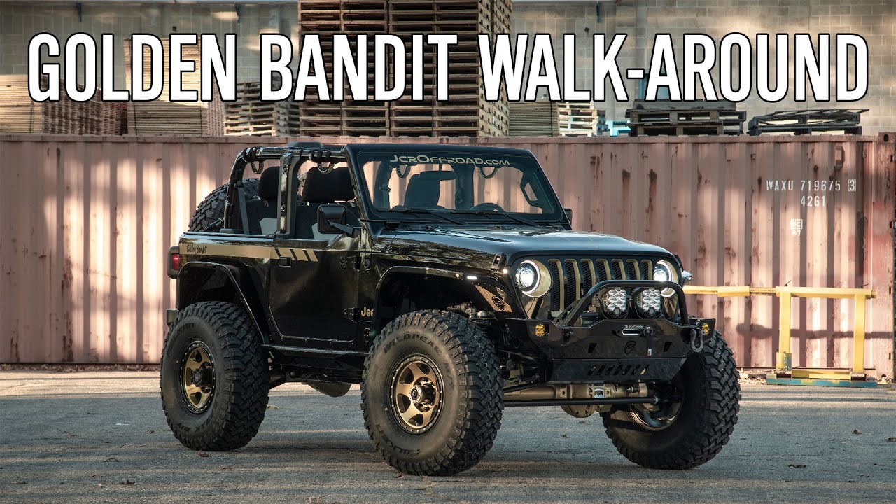Golden Bandit Jeep Walk-Around | SEMA 2018 - YouTube