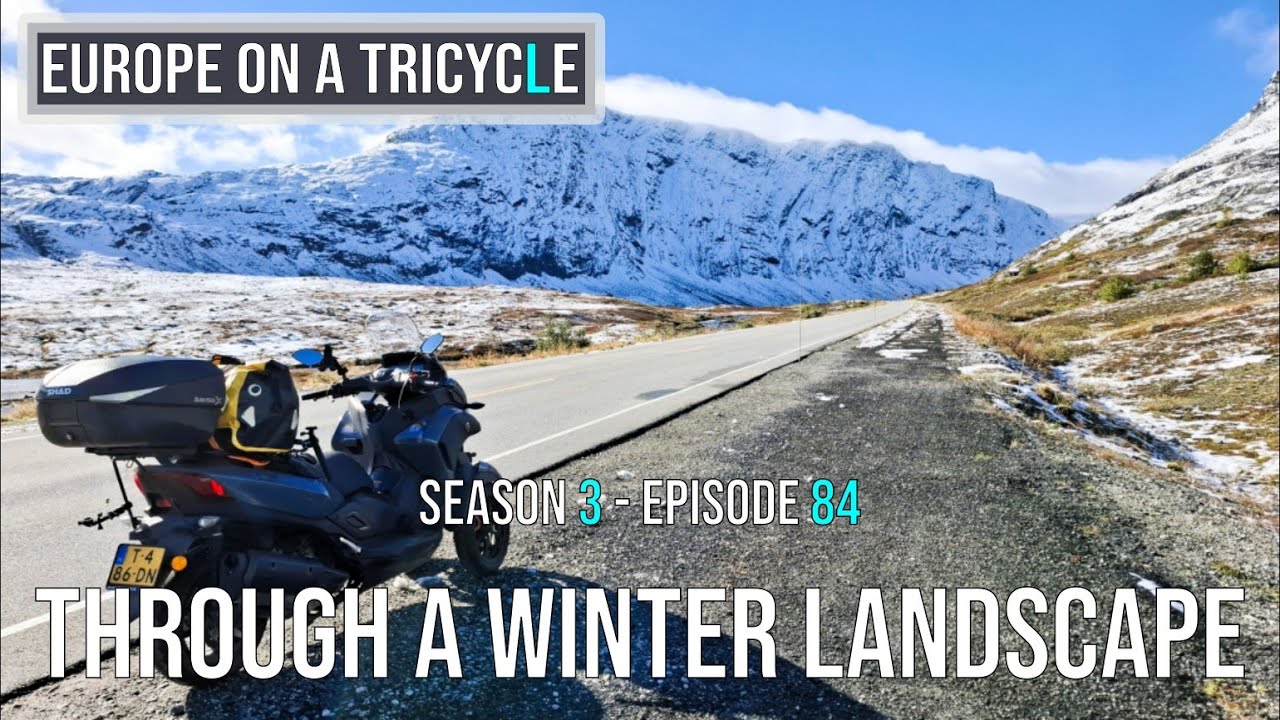 Through a winter landscape