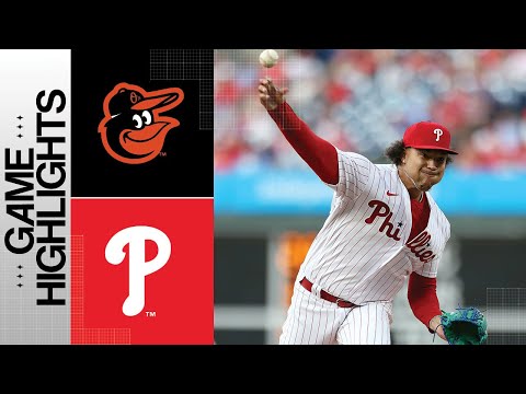 Orioles vs. Phillies Game Highlights (7/25/23) | MLB Highlights
