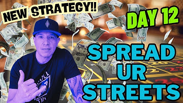 DAY 12: $10k Roulette Challenge SPREAD YOUR STREETS!   #roulette   #makemoneyonline