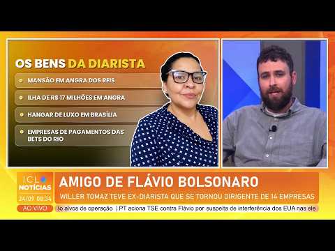 'Housekeeper' chairs companies owned by INSS-investigated figure linked to Flávio. Analysis by Pa...