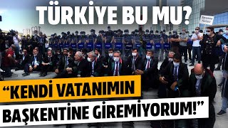 Baro Başkanlarının Adalet Çığlığı! 81 İlden Geldiler Ankara'da Polis Müdahalesi ile Karşılaştılar