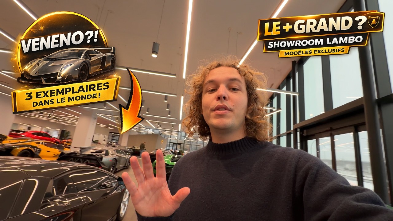 JE VISITE LE PLUS GRAND LAMBORGHINI DU MONDE 🌍 