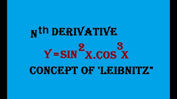 Leibnitz theorem of nth derivative in Hindi !Nth Derivative of Sin3xSin2x