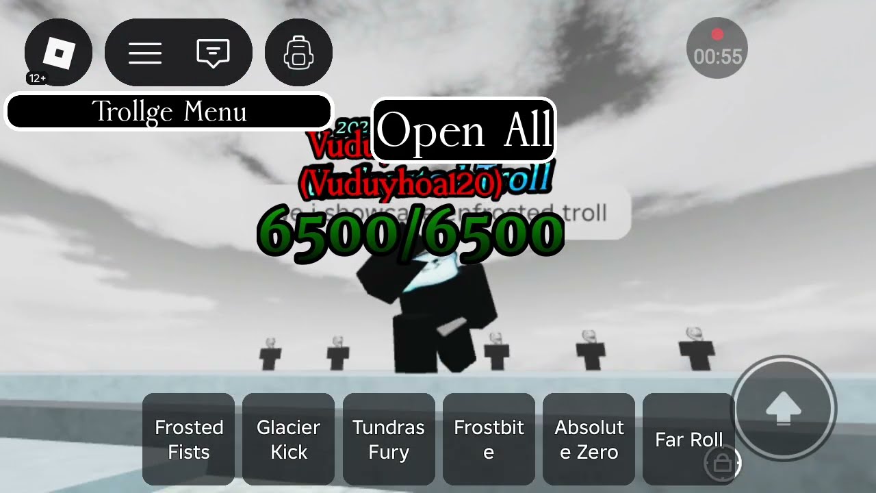 Showcase Enfrosted Troll In Trollge Dimension: Reborn 🥶