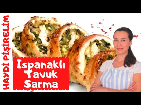 Video: Ananas Ve ıspanaklı Tavuk Rulo