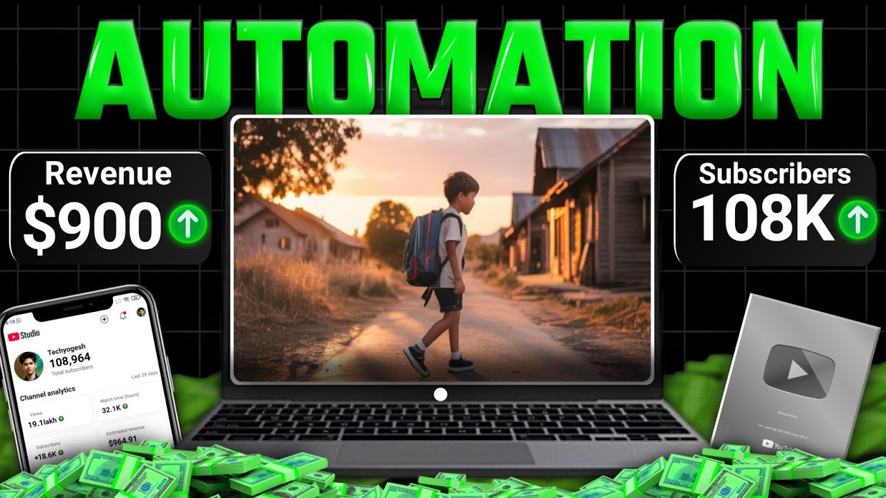 YouTube Automation with Free AI Tools | Youtube Automation Full Course ...