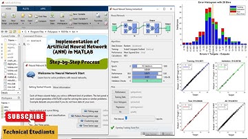 Shortcut tricks of MATLAB software II Implement Artificial Neural Network (ANN) II MATLAB Tutorial
