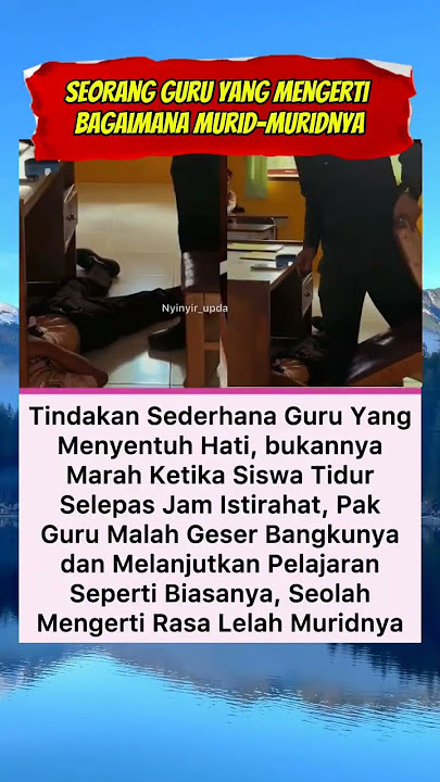Guru seperti ini yang akan selalu dikenang #guru #indonesia #foryou #shortsyoutube #trending #fyp