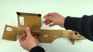 Google Cardboard Assembly  Step by Step Instructions