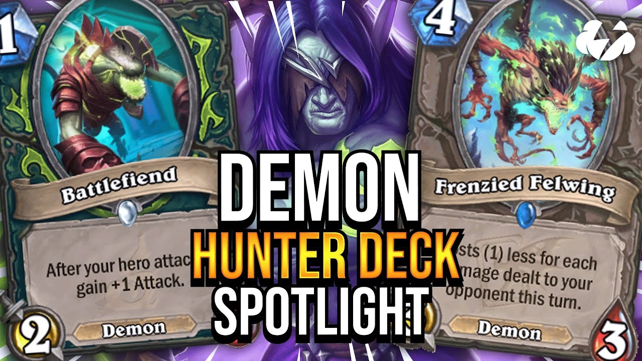 TEMPO DEMON HUNTER DECK SPOTLIGHT! Tempo Storm Hearthstone [Ashes of Outland] YouTube