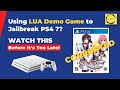 How Reinstalled PS4 Demo LUA Games Without Jailbreak HEN Activated
