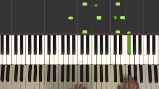 Марш, Р. Шуман (обучение на пианино, Synthesia) + Ноты + Midi