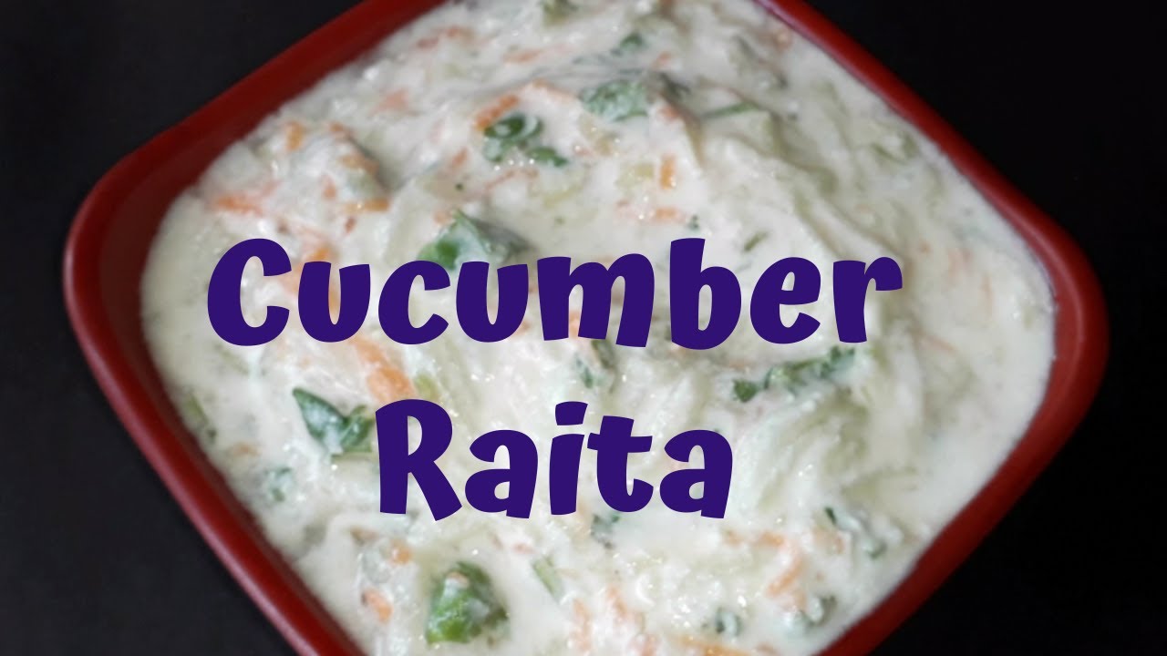 Cucumber Raita | Raita for Biryani | Raita without Onion | Curd Raita | clara