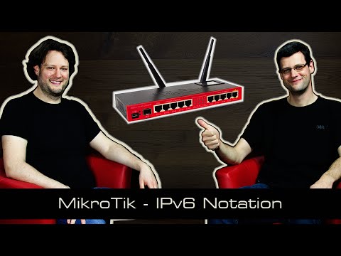 MikroTik Tutorial 31 IPv6 Notation [deutsch]