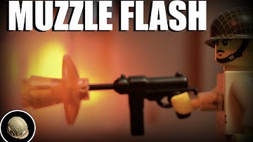 LEGO® Stop Motion Muzzle Flash | TUTORIAL