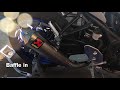 2020 Yamaha R3 Akrapovic Racing GP exhaust System