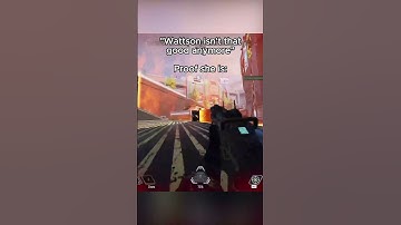 PROOF WATTSON IS GOOD #apexlegends #apex #apexlegendsclips #apexclips