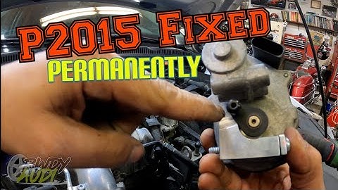 VW TDI P2015 INTAKE FLAPPER CEL | FIXED PERMANENTLY |THIS FIX WILL SAVE YOU THOUSANDS IN REPAIR COST