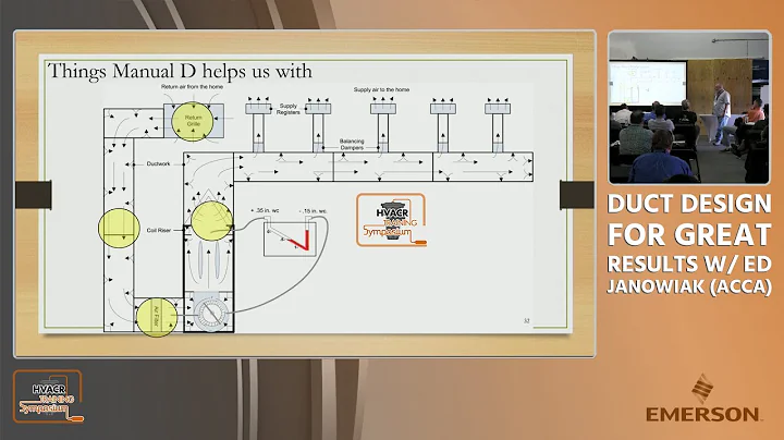 Duct Design for Great Results w/ Ed Janowiak (ACCA)