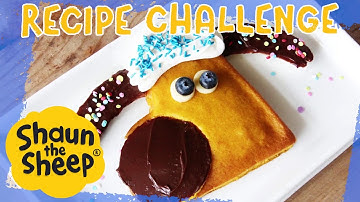 How to Make a Bitzer Pancake | Food Craft Challenge | Shaun the Sheep