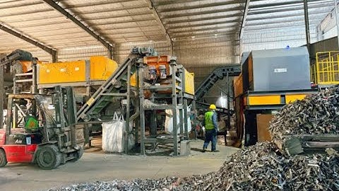 Eddy Current Separator Slow Motion Demo