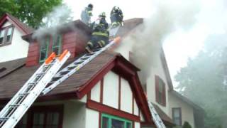 Brighton FD Working fire