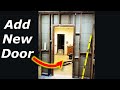 How To Add A Door Frame To A Stud Wall DIY