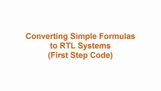 Famous Conversion of Formula to RTL Wealth