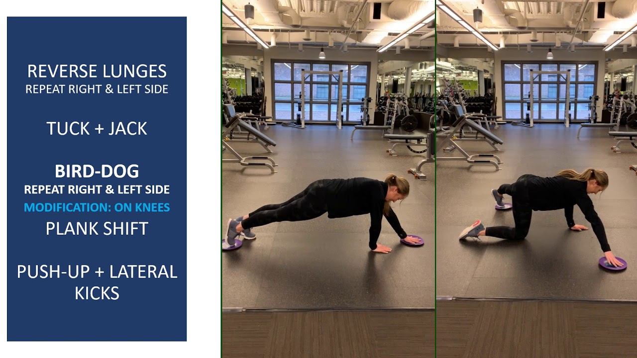 CORE Glider Workout YouTube