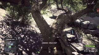 Battlefield 4 awesome tree physics