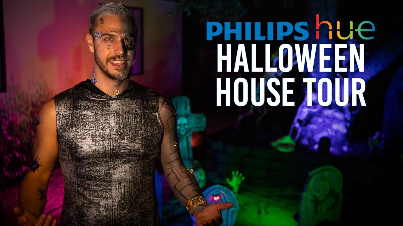 Philips Hue Haunted Halloween Installations YouTube