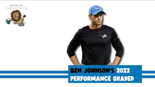 The Blue Kool-Aid krew grades Ben Johnson's 2022 season