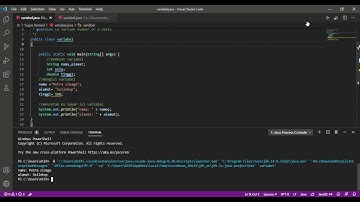 tutorial membuat aplikasi tipe data variabel,konstanta,if else dengan java