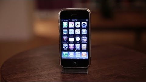 Retro vistazo al primer iPhone de Apple