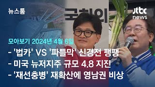 [뉴스룸 모아보기] 역대 최고 사전투표율 경신…국민의힘 &quot;보수 지지층 결집&quot; 민주당 &qu…