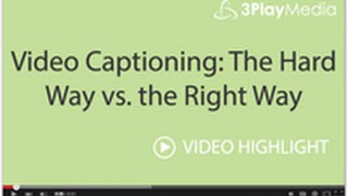 Video Captioning: The Hard Way vs. the Right Way