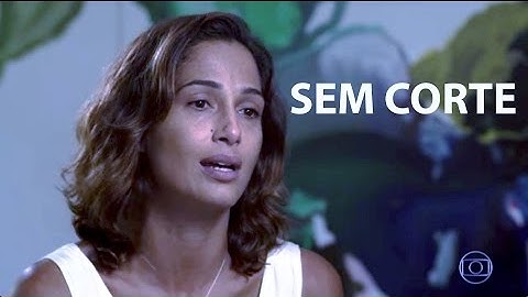 Camila Pitanga speaks of the death of Domingos  Montagner- BLUNT