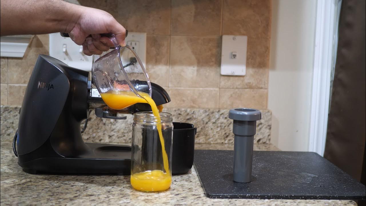 Ninja Cold Press Juicer Pro Unboxing & First Test YouTube