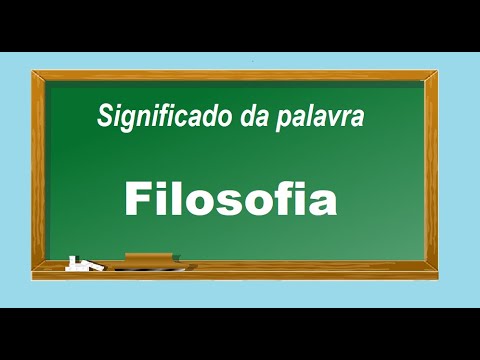 Significado da palavra Filosofia