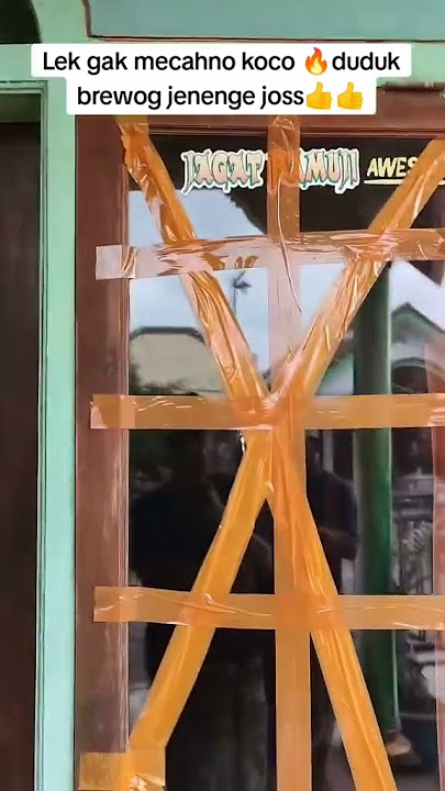 Baru Cek Sond Udah Dapet Kaca ... Brewog Lo ko Ruh dewe Barange #shorts #shortvideo #brewog