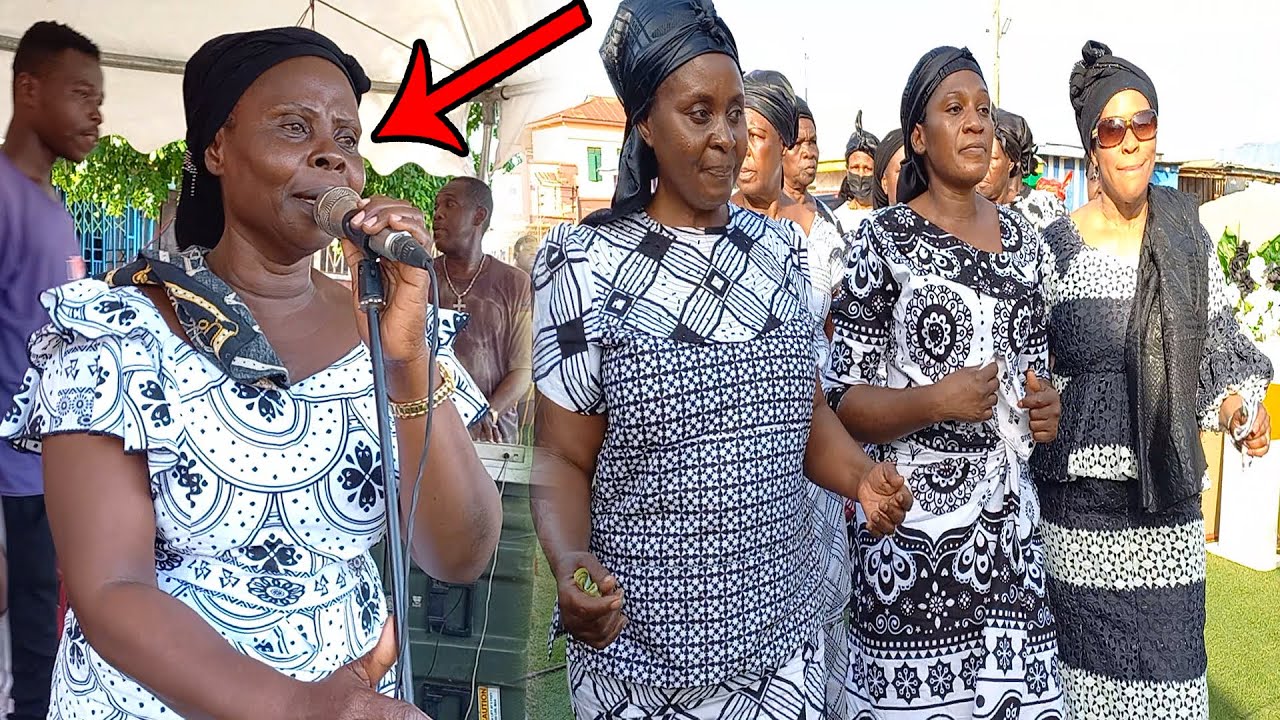Yaw Sarpong Wife Leads A Band at Asante Agona 
